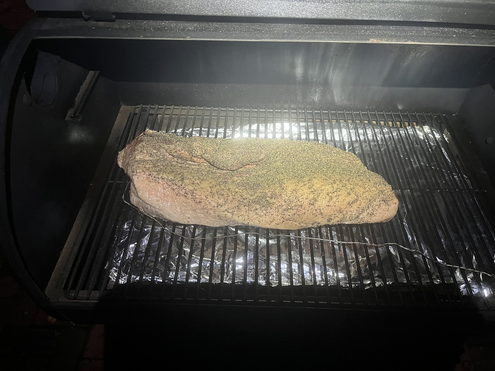 Brisket when Starting