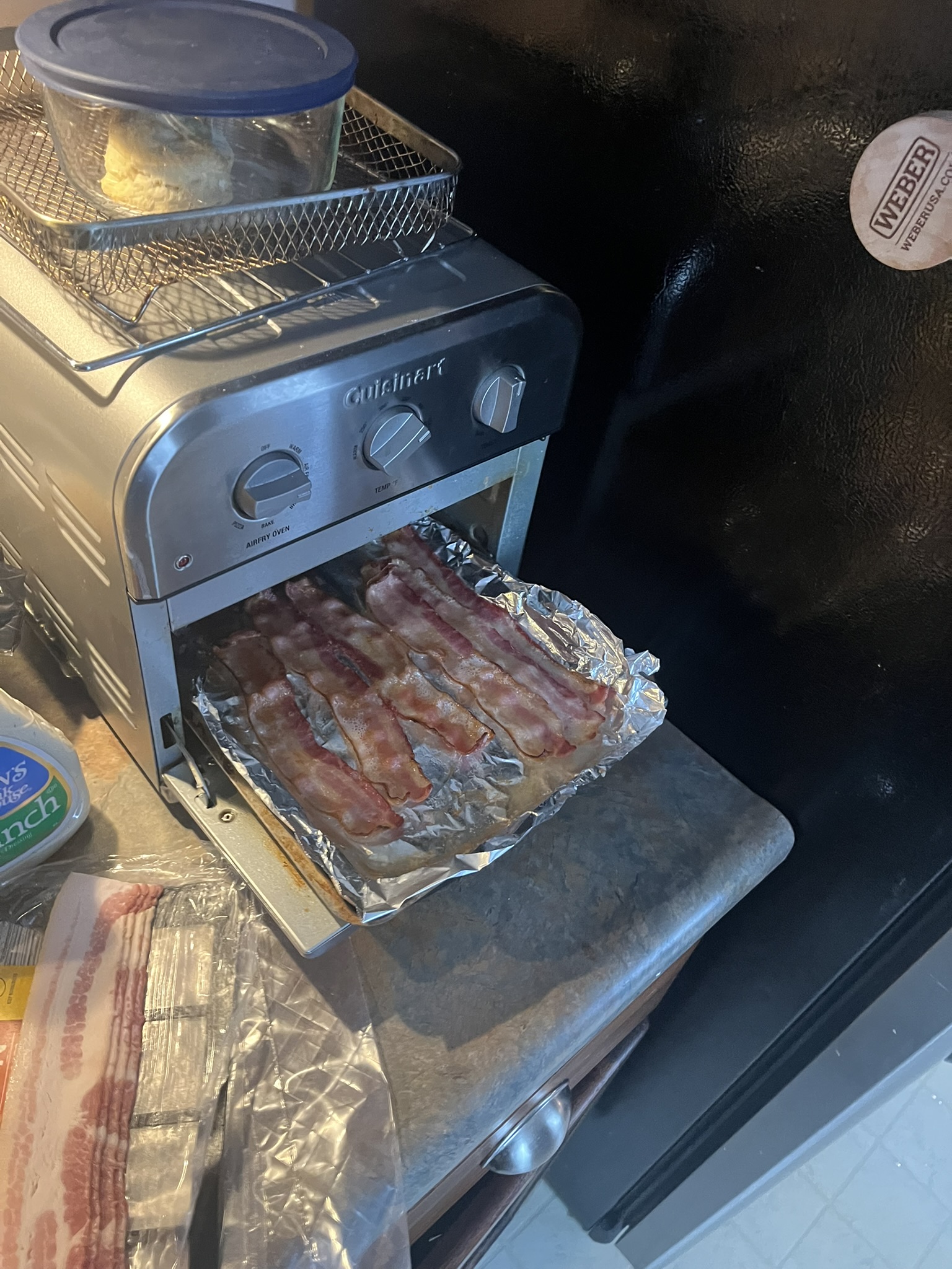 Air Fry Bacon