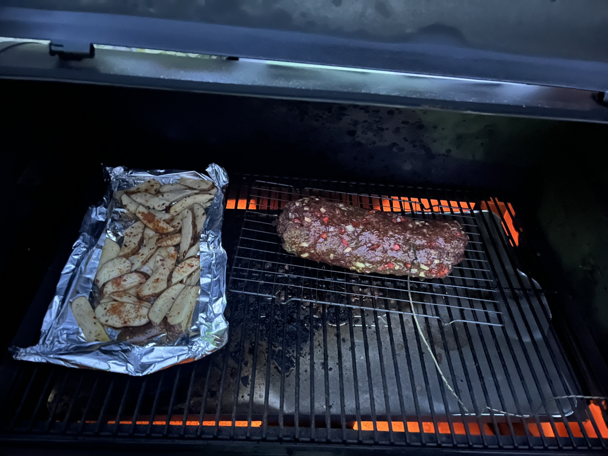 Fries with Meatloaf